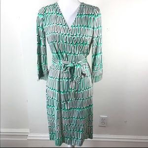 DVF Julian wrap dress